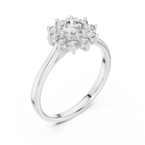 Ladies Ring ALR-94@7 - White Gold - Image