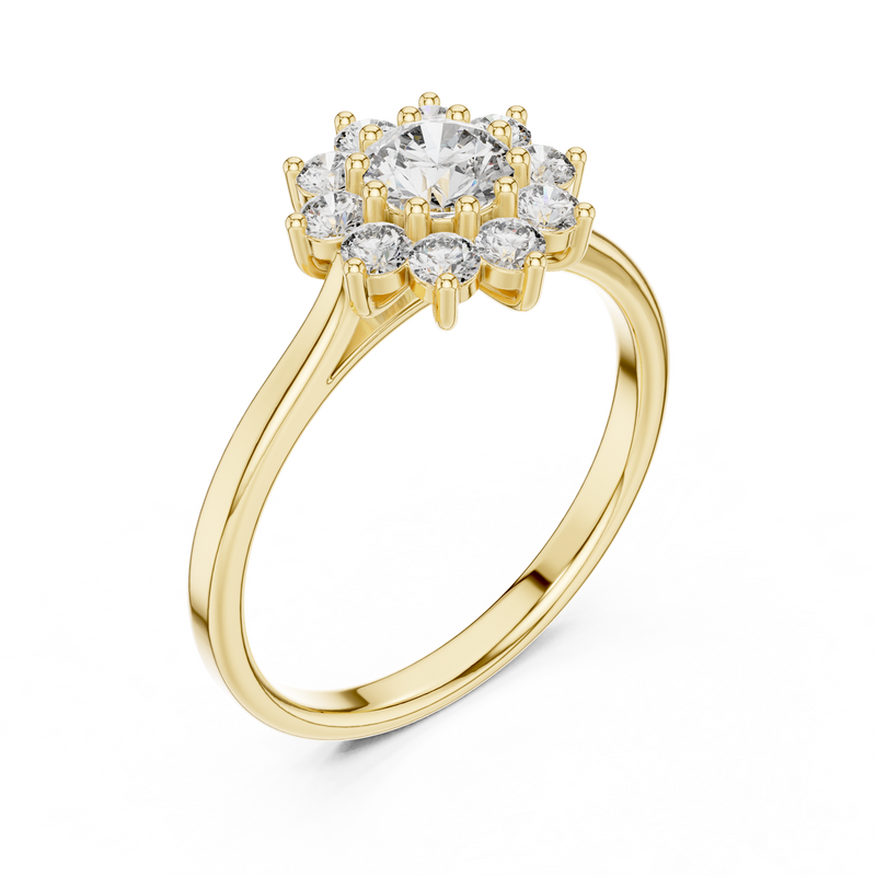 Ladies Ring ALR-94@7 - Yellow Gold - Image