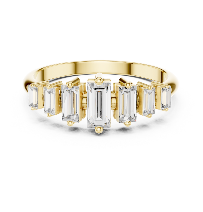 Ladies Ring ALR-98@7 - Yellow Gold - Image