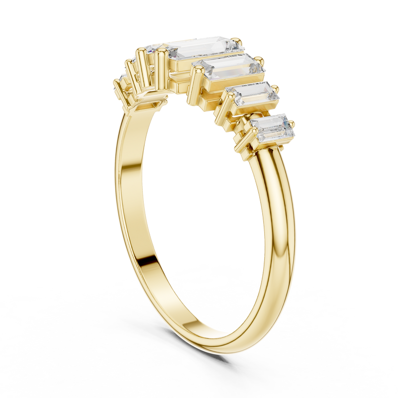 Ladies Ring ALR-98@7 - Yellow Gold - Image