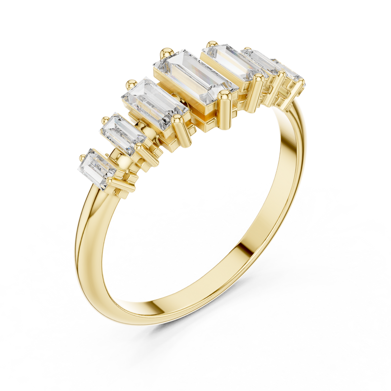 Ladies Ring ALR-98@7 - Yellow Gold - Image