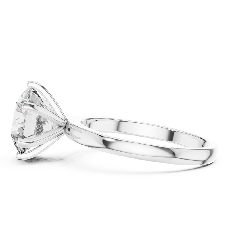 Ladies Ring AOMLR105130@7 - White Gold - Image