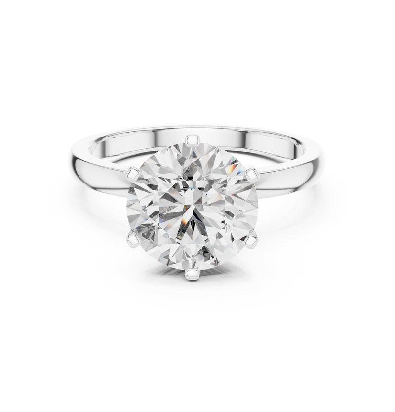 Ladies Ring AOMLR105130@7 - White Gold - Image