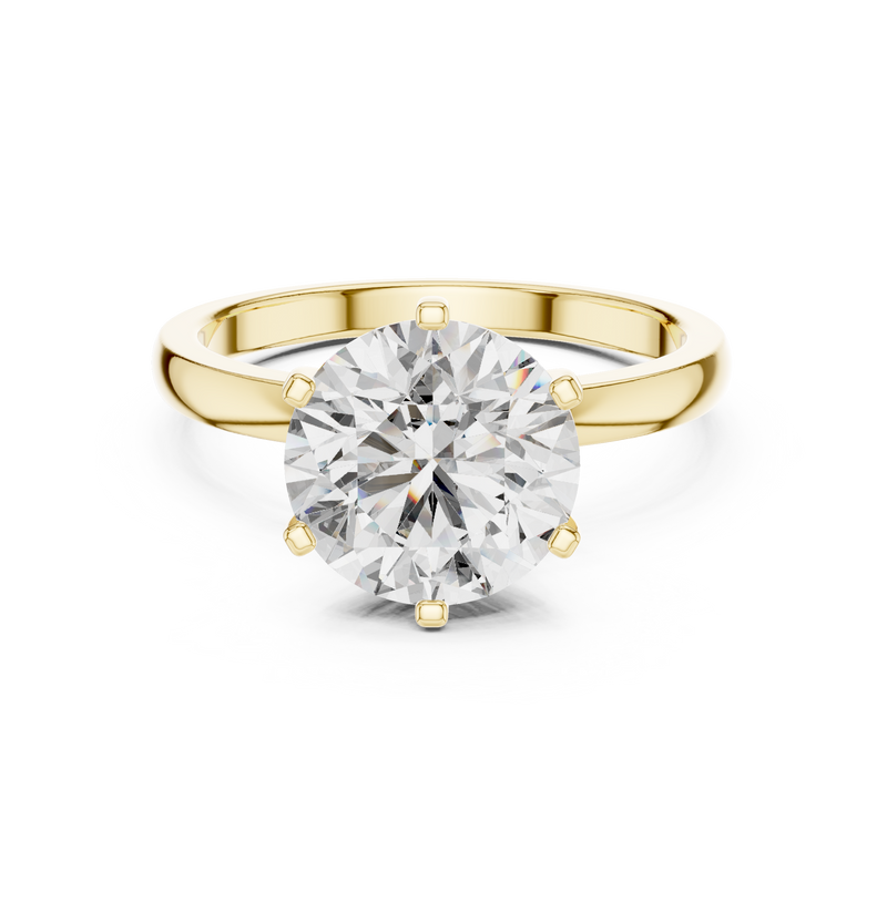 Ladies Ring AOMLR105130@7 - Yellow Gold - Image