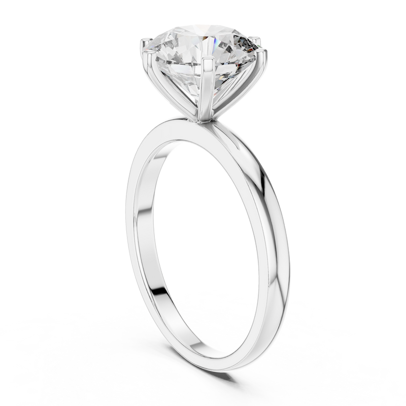 Ladies Ring AOMLR105130@7 - White Gold - Image