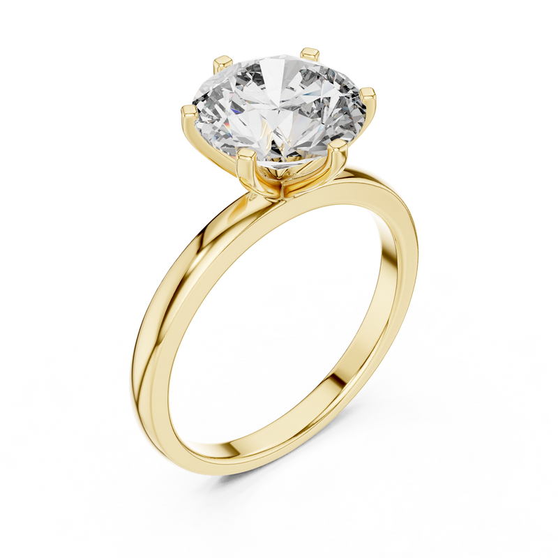 Ladies Ring AOMLR105130@7 - Yellow Gold - Image