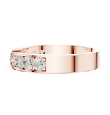 Ladies Ring AOMLR105131@7 - Rose Gold - Image