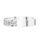 Ladies Ring AOMLR105131@7 - White Gold - Image