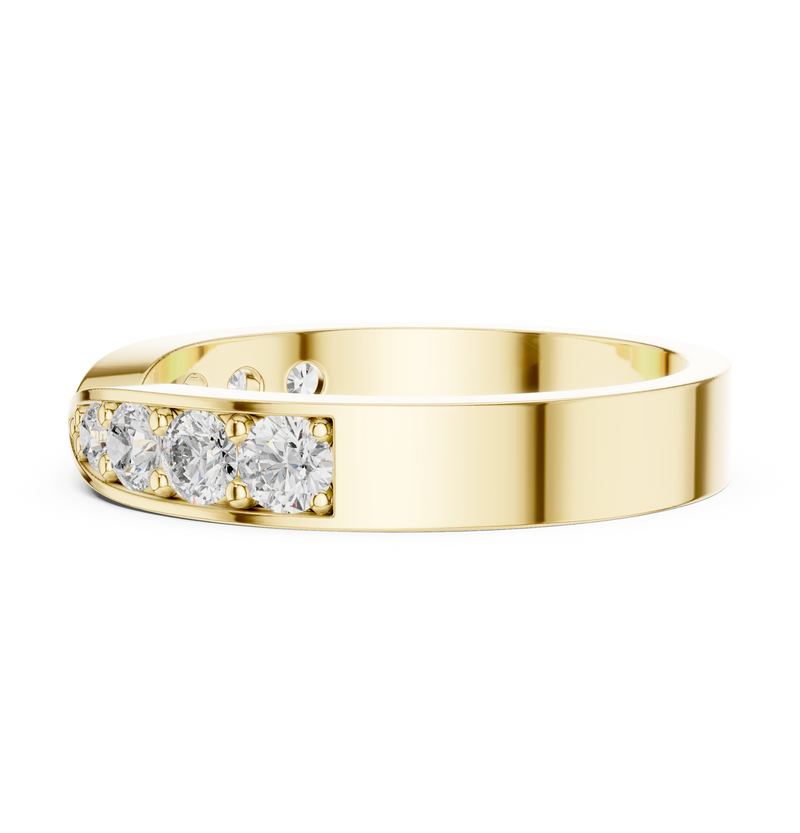 Ladies Ring AOMLR105131@7 - Yellow Gold - Image