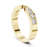 Ladies Ring AOMLR105131@7 - Yellow Gold - Image