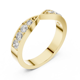 Ladies Ring AOMLR105131@7 - Yellow Gold - Image
