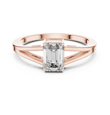 Ladies Ring AVBLR-128@7 - Rose Gold - Image
