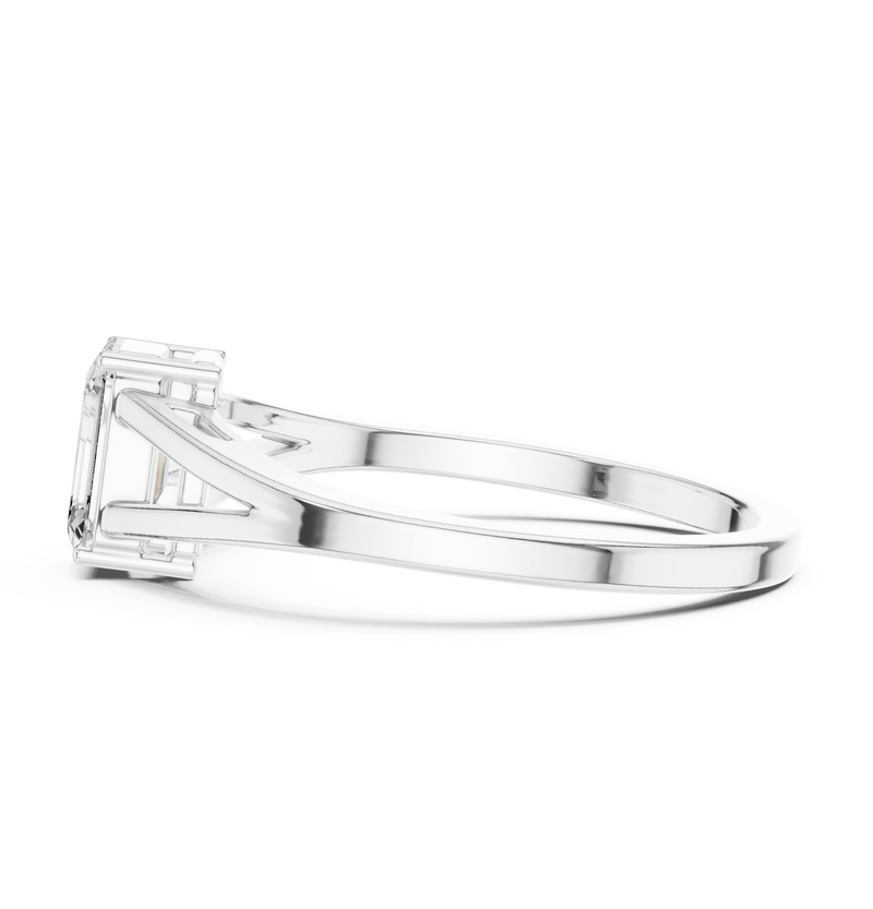 Ladies Ring AVBLR-128@7 - White Gold - Image