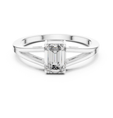 Ladies Ring AVBLR-128@7 - White Gold - Image