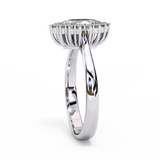 14k IGI certified marquise ring with E-F color VVS-VS clarity diamonds 29