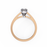 14k IGI certified emerald ring with E-F color VVS-VS clarity diamonds 35