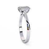 14k IGI certified emerald ring with E-F color VVS-VS clarity diamonds 35