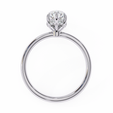 14k IGI certified marquise ring with E-F color VVS-VS clarity diamonds 54