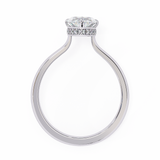14k IGI certified marquise ring with E-F color VVS-VS clarity diamonds 56