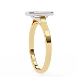 14k IGI certified emerald ring with E-F color VVS-VS clarity diamonds 74