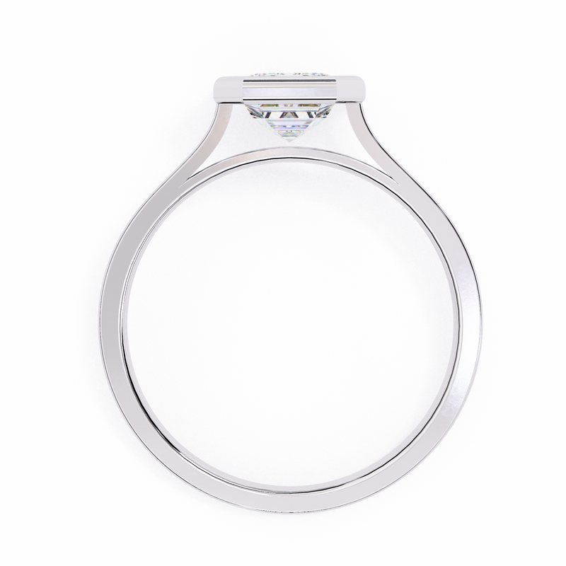 14k IGI certified emerald ring with E-F color VVS-VS clarity diamonds 74