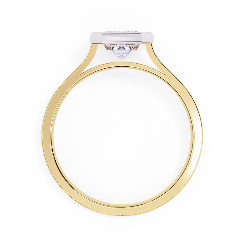 14k IGI certified emerald ring with E-F color VVS-VS clarity diamonds 74