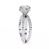 14k IGI certified cushion ring with E-F color VVS-VS clarity diamonds 81