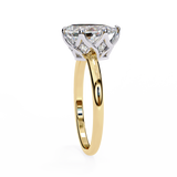 14k IGI certified marquise ring with E-F color VVS-VS clarity diamonds 101