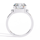 14k IGI certified round ring with E-F color VVS-VS clarity diamonds 184