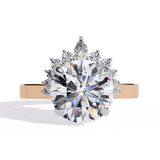14k IGI certified round ring with E-F color VVS-VS clarity diamonds 184