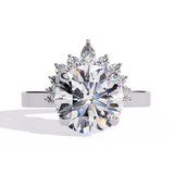 14k IGI certified round ring with E-F color VVS-VS clarity diamonds 184