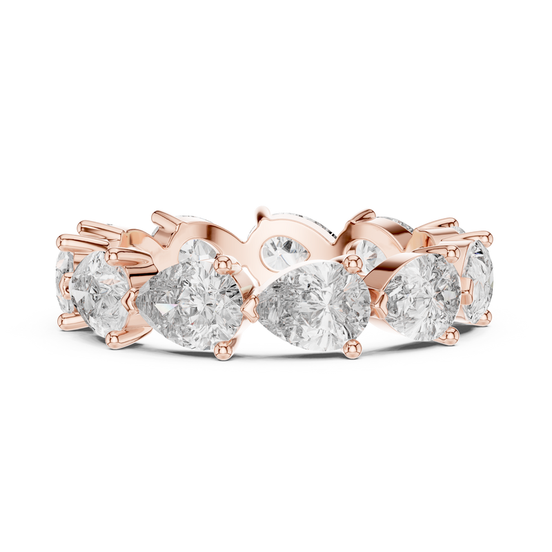 Ladies Ring DDLR-001@7 - Rose Gold - Image