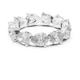 Ladies Ring DDLR-001@7 - White Gold - Image