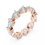 Ladies Ring DDLR-001@7 - Rose Gold - Image