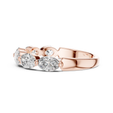Ladies Ring DDLR-002@7 - Rose Gold - Image