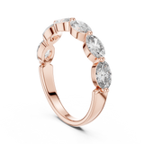 Ladies Ring DDLR-002@7 - Rose Gold - Image