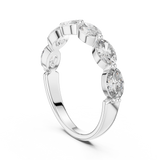 Ladies Ring DDLR-002@7 - White Gold - Image