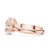 Ladies Ring DDLR-003@7 - Rose Gold - Image