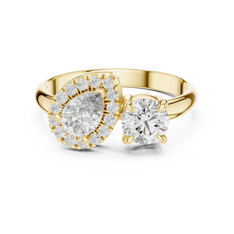 Ladies Ring DDLR-003@7 - Yellow Gold - Image