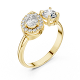 Ladies Ring DDLR-003@7 - Yellow Gold - Image