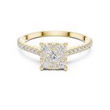 Ladies Ring DDLR-004@7 - Yellow Gold - Image