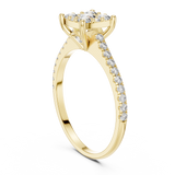 Ladies Ring DDLR-004@7 - Yellow Gold - Image