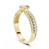 Ladies Ring DDLR-005 - Yellow Gold - Image