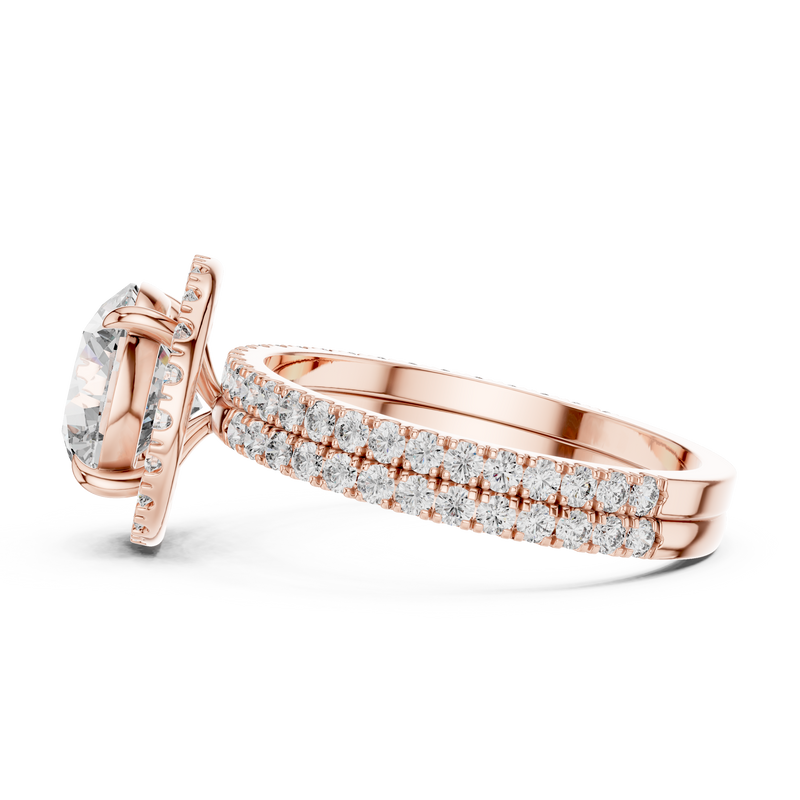 Ladies Ring DDLR-006 - Rose Gold - Image