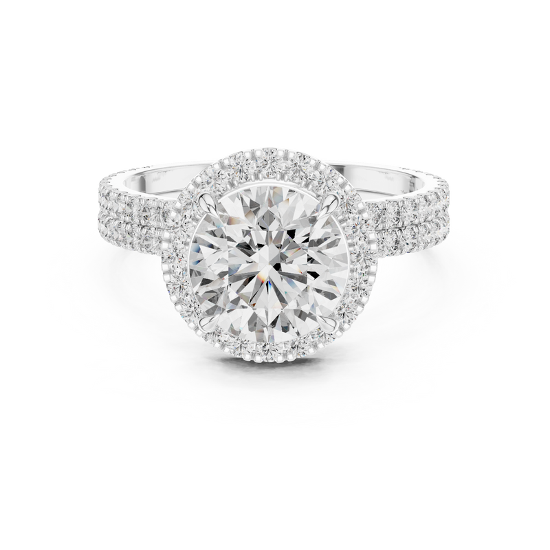 Ladies Ring DDLR-006 - White Gold - Image