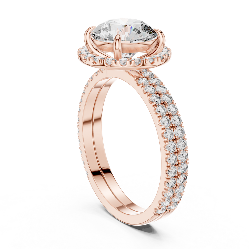 Ladies Ring DDLR-006 - Rose Gold - Image