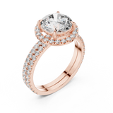 Ladies Ring DDLR-006 - Rose Gold - Image