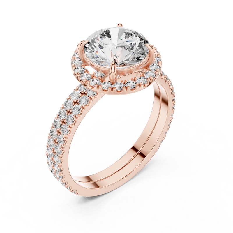 Ladies Ring DDLR-006 - Rose Gold - Image