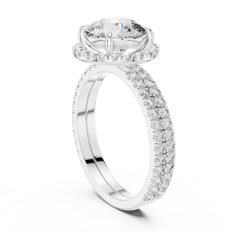 Ladies Ring DDLR-006 - White Gold - Image