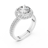 Ladies Ring DDLR-006 - White Gold - Image